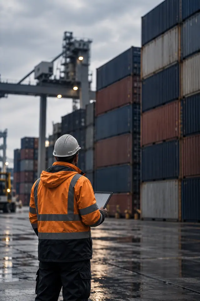 Container yard operations